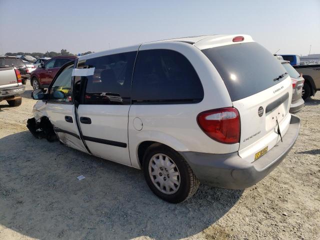 1D4GP21R97B157952 - 2007 DODGE CARAVAN C/V WHITE photo 2