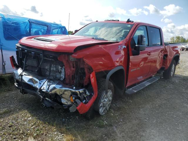 1GC1YNEY4MF202853 - 2021 CHEVROLET SILVERADO K2500 HEAVY DUTY LT RED photo 1