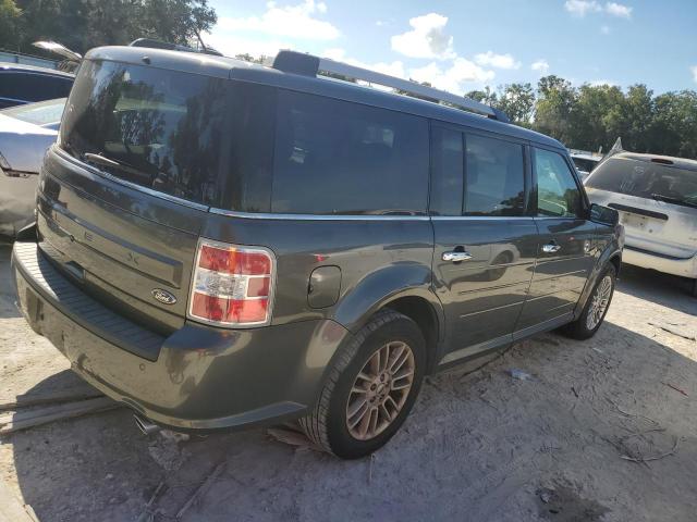 2FMGK5C85JBA16438 - 2018 FORD FLEX SEL GRAY photo 3