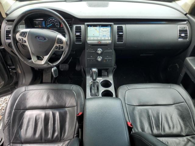 2FMGK5C85JBA16438 - 2018 FORD FLEX SEL GRAY photo 8