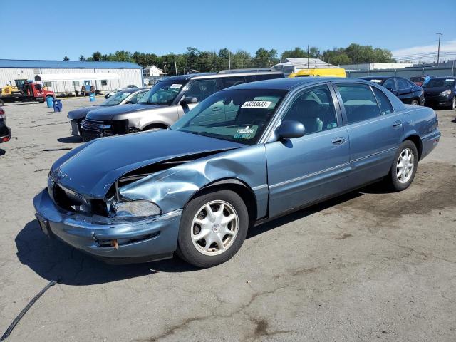 1G4CW54K014136493 - 2001 BUICK PARK AVENU BLUE photo 1