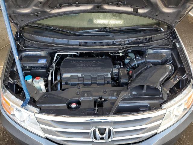 5FNRL5H69CB065942 - 2012 HONDA ODYSSEY EXL GRAY photo 12