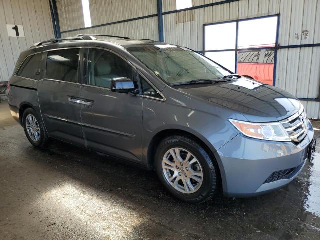 5FNRL5H69CB065942 - 2012 HONDA ODYSSEY EXL GRAY photo 4
