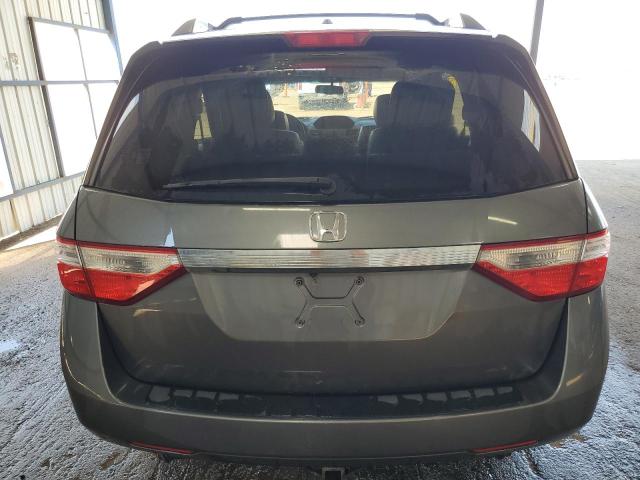 5FNRL5H69CB065942 - 2012 HONDA ODYSSEY EXL GRAY photo 6