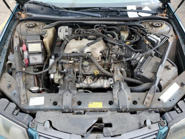 2G1WF52E519232883 - 2001 CHEVROLET IMPALA GREEN photo 11