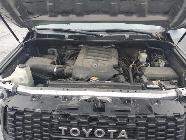 5TFUM5F12EX054093 - 2014 TOYOTA TUNDRA DOUBLE CAB SR/SR5 SILVER photo 11