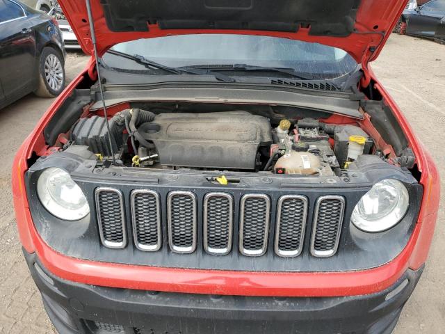 ZACCJABT6FPB99274 - 2015 JEEP RENEGADE S LATITUDE RED photo 12