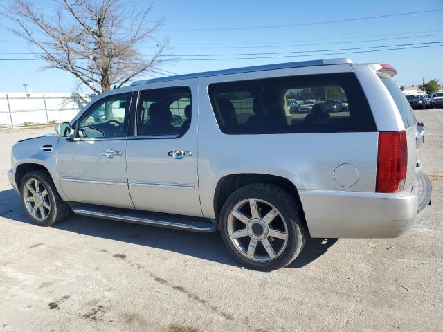 1GYS4HEFXER130809 - 2014 CADILLAC ESCALADE ESV LUXURY SILVER photo 2