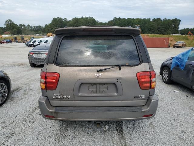 5TDZT38A71S035744 - 2001 TOYOTA SEQUOIA LIMITED GRAY photo 6