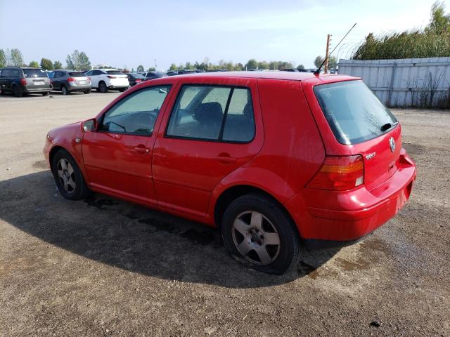 9BWGR21J264005067 - 2006 VOLKSWAGEN GOLF GLS TDI RED photo 2