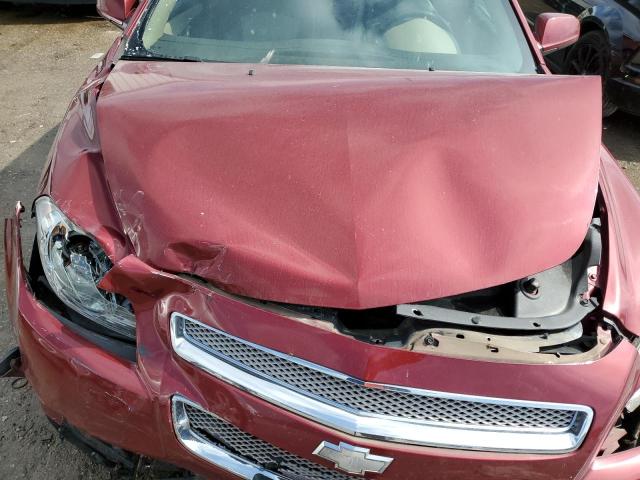 1G1ZE5E10BF194965 - 2011 CHEVROLET MALIBU LTZ ბურგუნდია ფოტო 11
