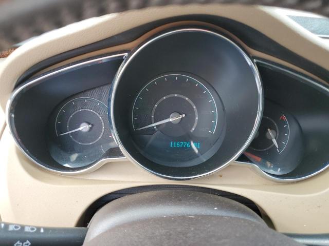 1G1ZE5E10BF194965 - 2011 CHEVROLET MALIBU LTZ ბურგუნდია ფოტო 9