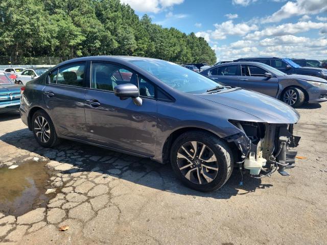 2HGFB2F82FH504391 - 2015 HONDA CIVIC EX GRAY photo 4