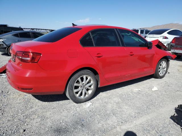 3VWD17AJ3FM300441 - 2015 VOLKSWAGEN JETTA SE RED photo 3