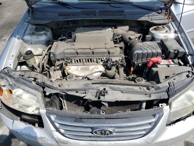 KNAFE222795641892 - 2009 KIA SPECTRA EX SILVER photo 11