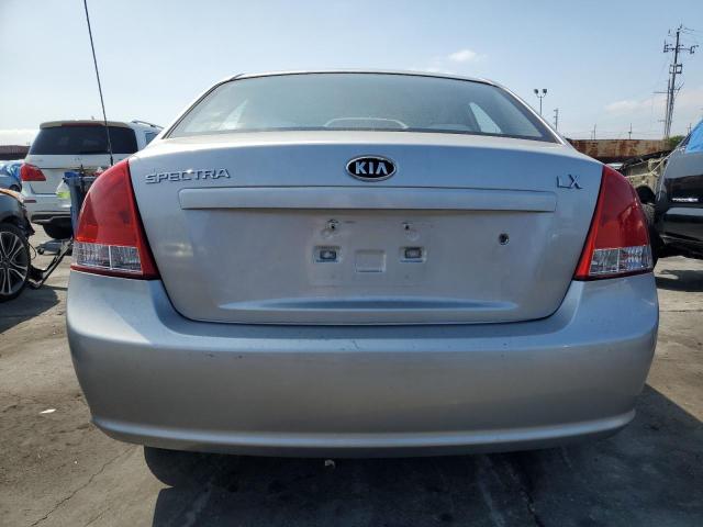 KNAFE222795641892 - 2009 KIA SPECTRA EX SILVER photo 6