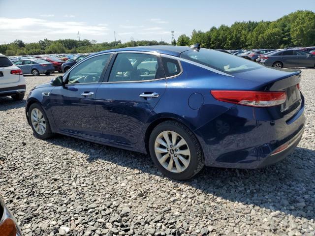 5XXGU4L37GG012915 - 2016 KIA OPTIMA EX BLUE photo 2