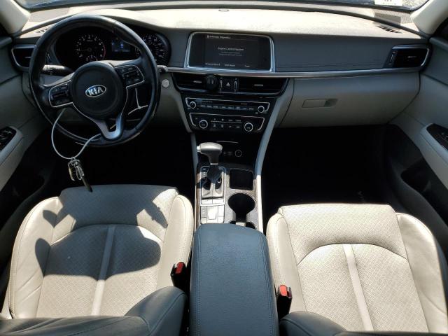 5XXGU4L37GG012915 - 2016 KIA OPTIMA EX BLUE photo 8