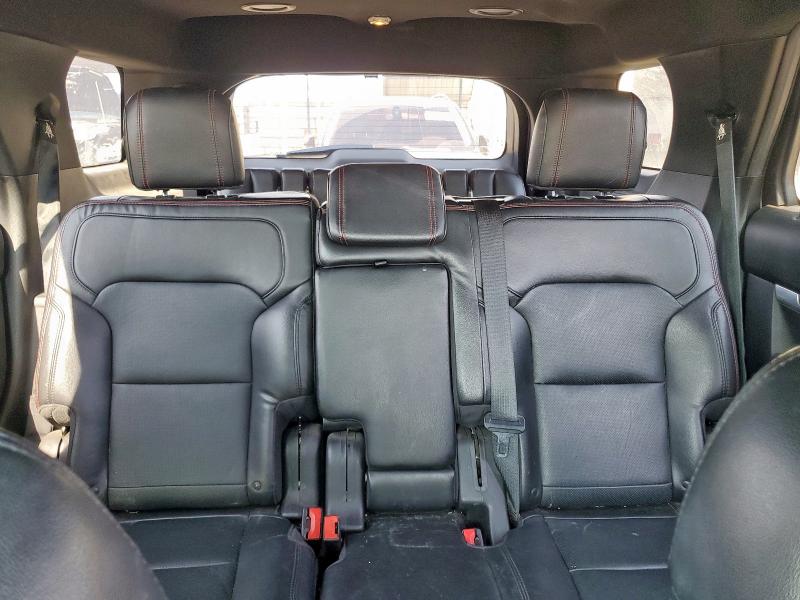 1FM5K8GT0HGD40732 - 2017 FORD EXPLORER SPORT RED photo 10