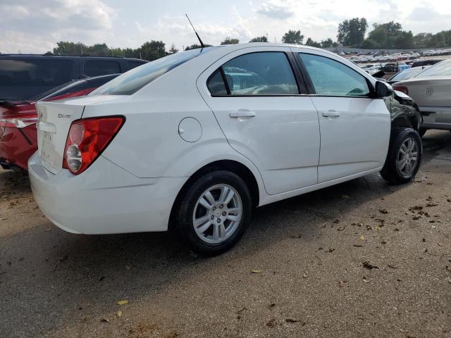 1G1JA5SHXC4145120 - 2012 CHEVROLET SONIC LS WHITE photo 3