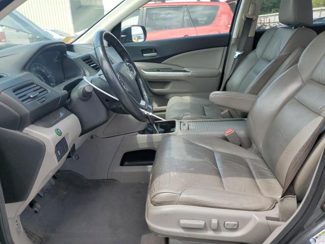 2HKRM4H72DH671506 - 2013 HONDA CR-V EXL GRAY photo 7