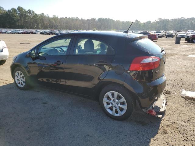 KNADM5A35F6516708 - 2015 KIA RIO LX BLACK photo 2