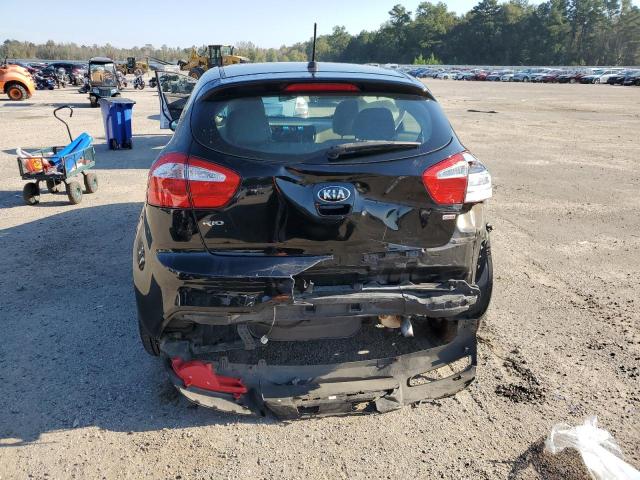 KNADM5A35F6516708 - 2015 KIA RIO LX BLACK photo 6