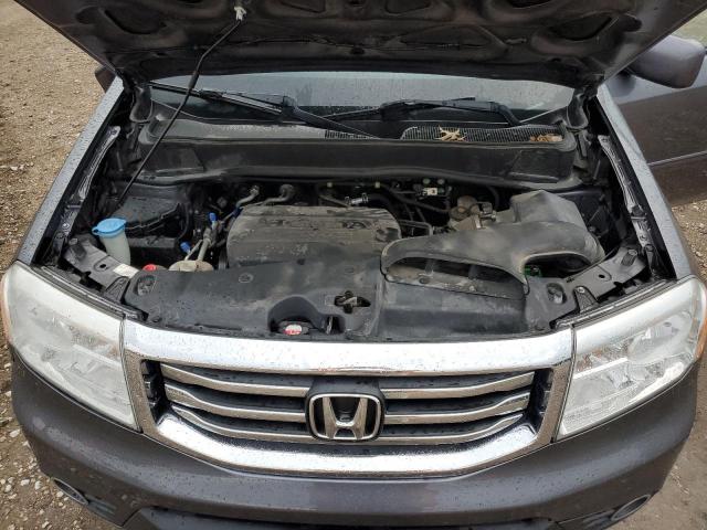 5FNYF4H34FB076886 - 2015 HONDA PILOT SE GRAY photo 12