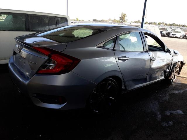 19XFC2F83ME201933 - 2021 HONDA CIVIC SPORT SILVER photo 3