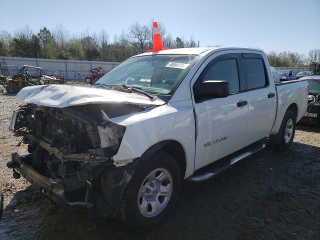 1N6BA07A96N531372 - 2006 NISSAN TITAN XE GREEN photo 2