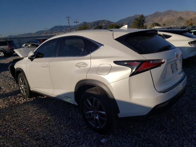 JTJBJRBZ5G2039961 - 2016 LEXUS NX 300H WHITE photo 2