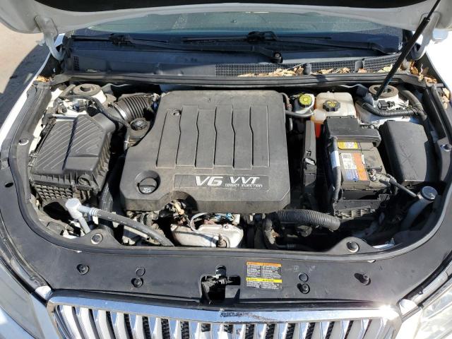 1G4GE5GV2AF180817 - 2010 BUICK LACROSSE CXS WHITE photo 11