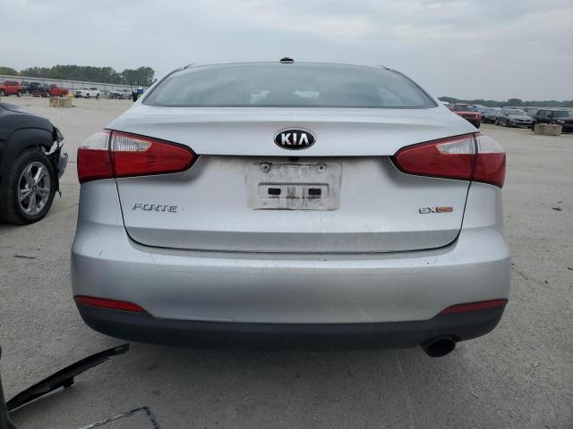 KNAFX4A8XE5164817 - 2014 KIA FORTE EX SILVER photo 6