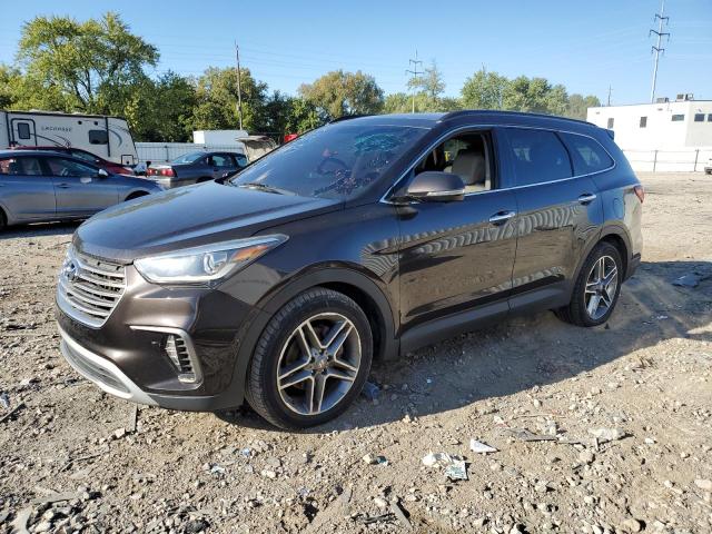 KM8SRDHF4HU171784 - 2017 HYUNDAI SANTA FE SE ULTIMATE BLACK photo 1