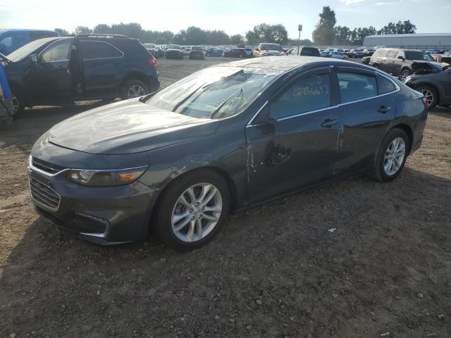 1G1ZE5ST5HF179117 - 2017 CHEVROLET MALIBU LT BLACK photo 1