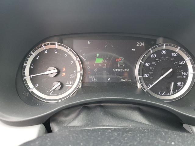 5TDGZRAH3NS142117 - 2022 TOYOTA HIGHLANDER XLE BLUE photo 9