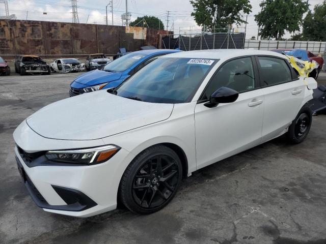 19XFL2H86NE010652 - 2022 HONDA CIVIC SPORT თეთრი ფოტო 1