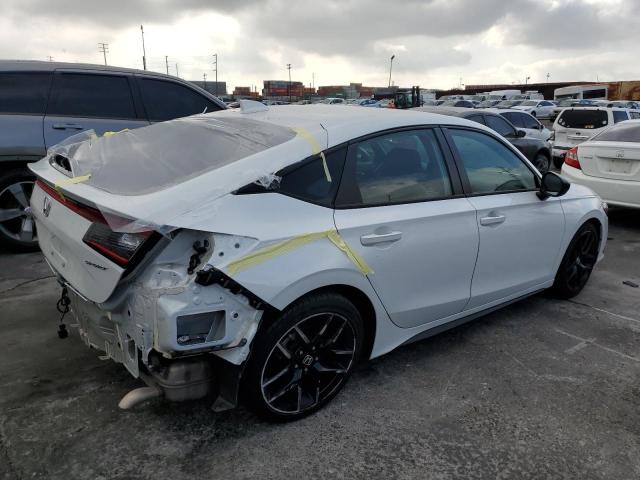 19XFL2H86NE010652 - 2022 HONDA CIVIC SPORT თეთრი ფოტო 3