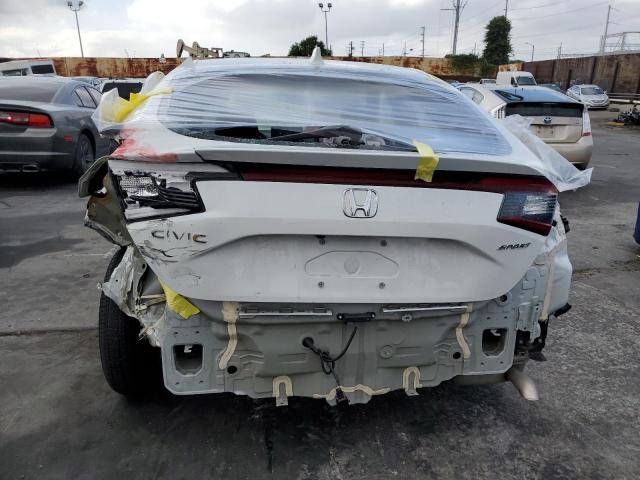 19XFL2H86NE010652 - 2022 HONDA CIVIC SPORT თეთრი ფოტო 6