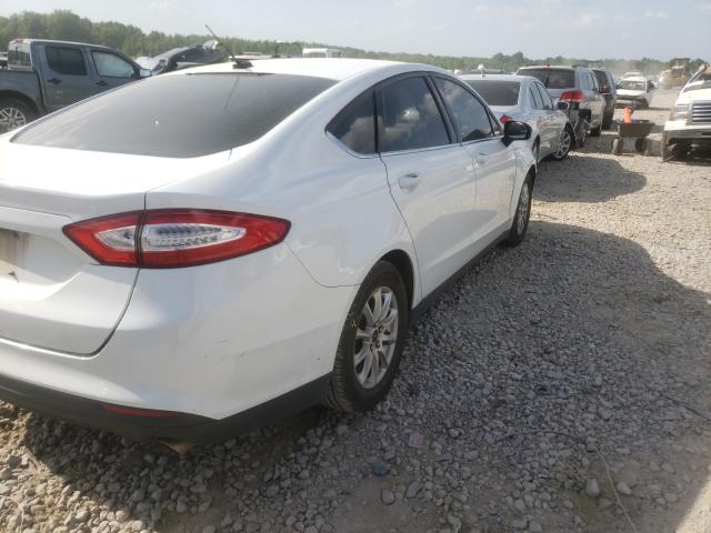 3FA6P0G79GR226949 - 2016 FORD FUSION S WHITE photo 4