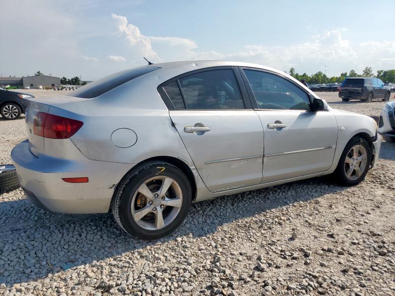 JM1BK12F761451522 - 2006 MAZDA 3 I GRAY photo 3