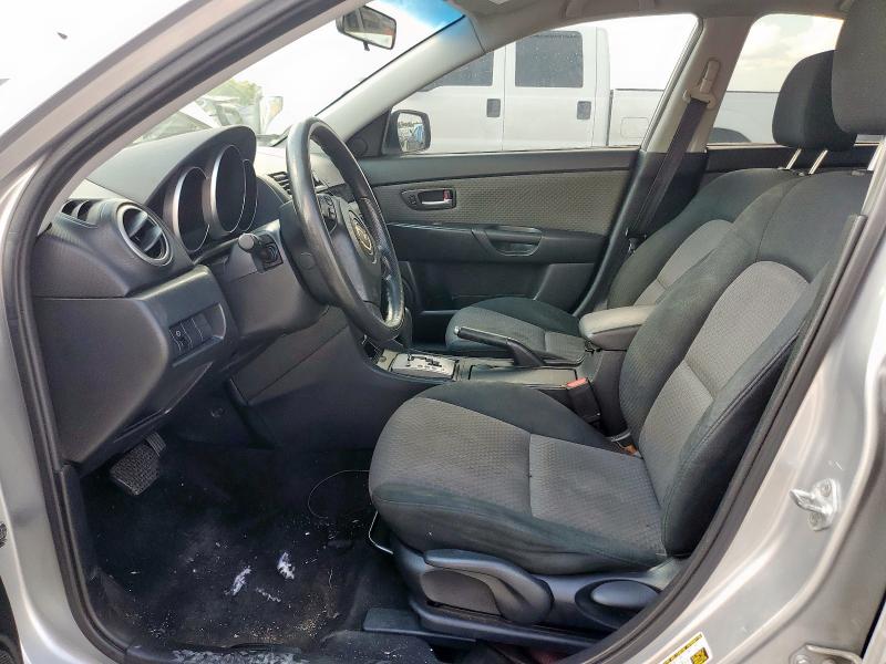 JM1BK12F761451522 - 2006 MAZDA 3 I GRAY photo 7