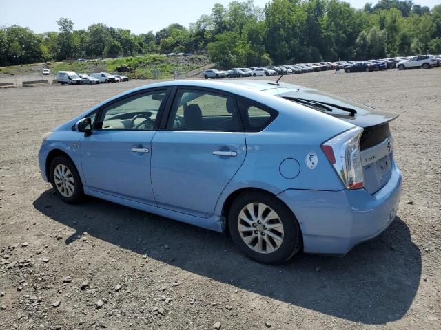 JTDKN3DP4C3010116 - 2012 TOYOTA PRIUS PLUG Mavi foto 2