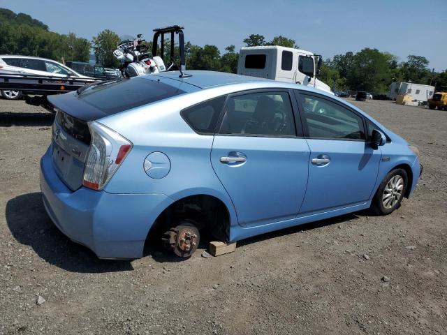 JTDKN3DP4C3010116 - 2012 TOYOTA PRIUS PLUG Mavi foto 3