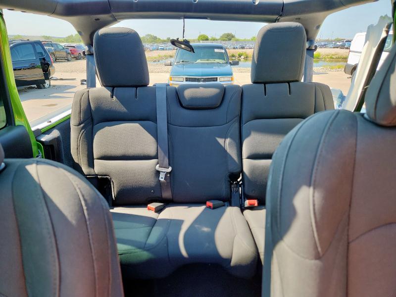 1C4HJXDG4JW259993 - 2018 JEEP WRANGLER U SPORT Yaşıl foto 10