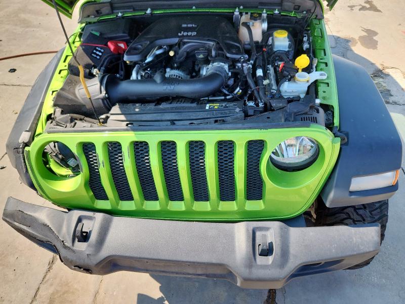 1C4HJXDG4JW259993 - 2018 JEEP WRANGLER U SPORT Yaşıl foto 12