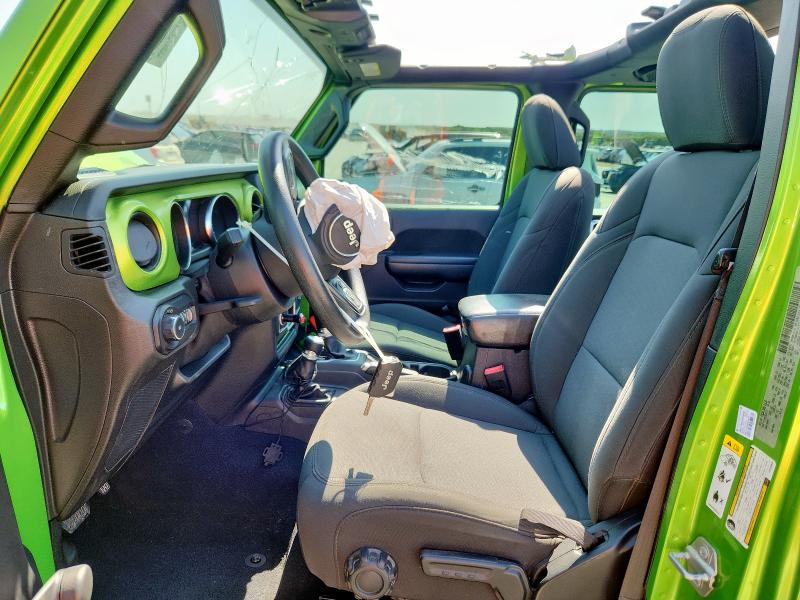 1C4HJXDG4JW259993 - 2018 JEEP WRANGLER U SPORT Yaşıl foto 7