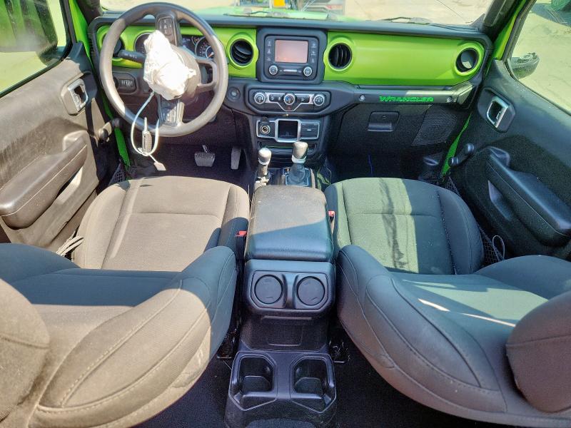 1C4HJXDG4JW259993 - 2018 JEEP WRANGLER U SPORT Yaşıl foto 8