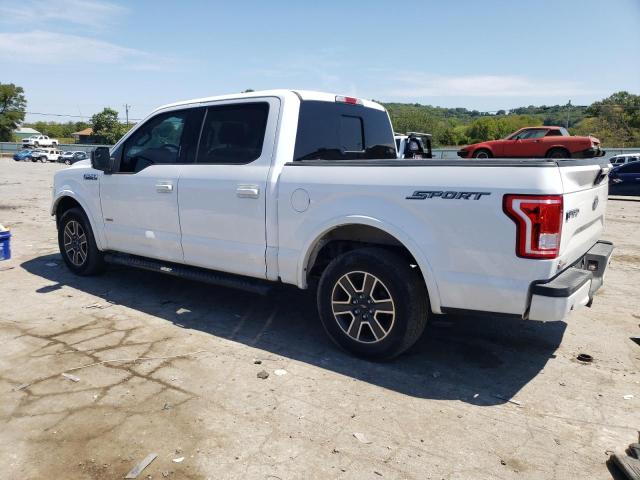 1FTEW1CP9HKC70122 - 2017 FORD F150 SUPERCREW WHITE photo 2