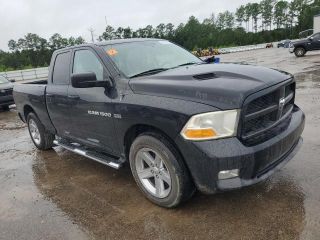 1C6RD6FT5CS242251 - 2012 DODGE RAM 1500 ST 黑色 照片 4